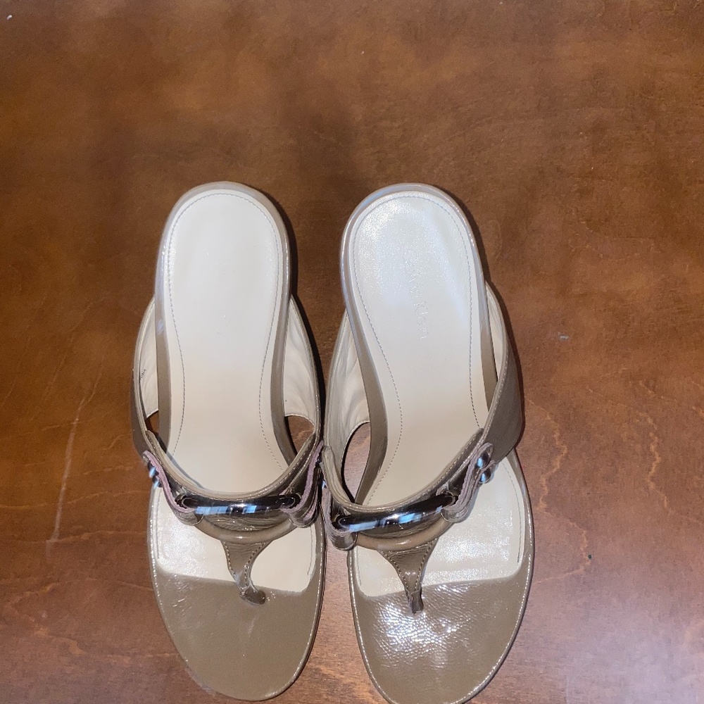 Patent Leather Wedges